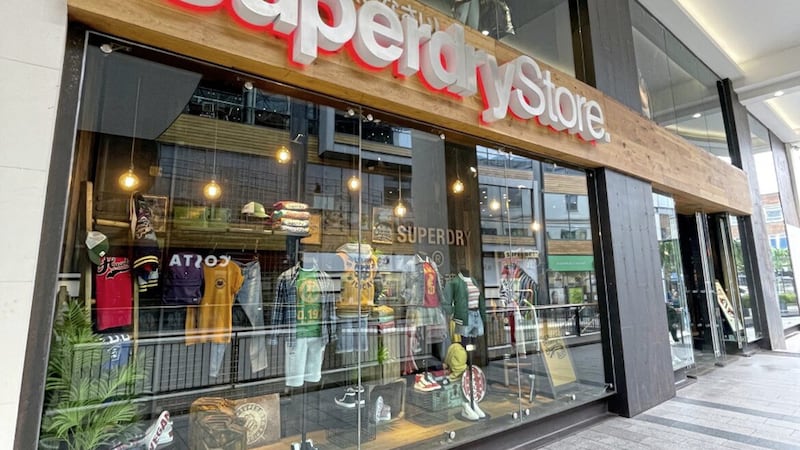 The Superdry store at Belfast&#39;s Victoria Square 