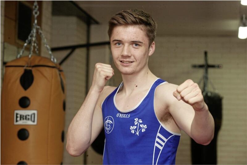 Kane Tucker feels he can finish top of the podium at the Commonwealth Youth Games. Picture by Hugh Russell 