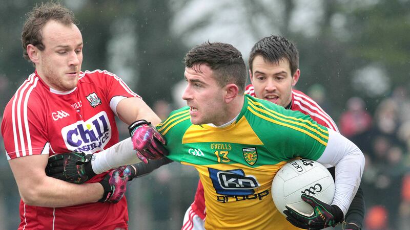 Patrick McBrearty performed manfully for Donegal in The Championship