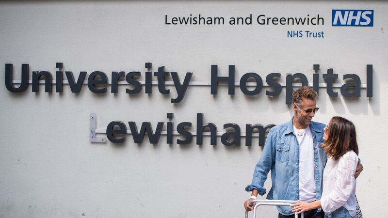 The TV star has been full of praise for the NHS during his recuperation.