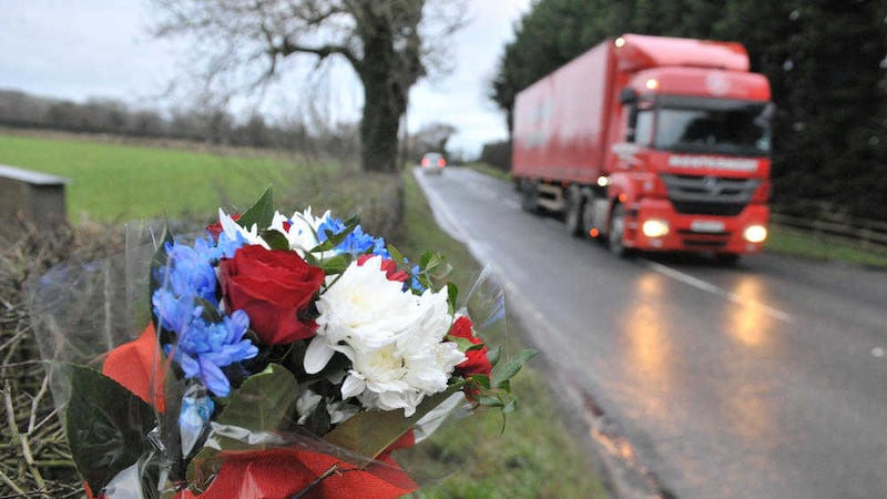 Police figures show 74 people lost their lives on the north&#39;s roads in 2015 