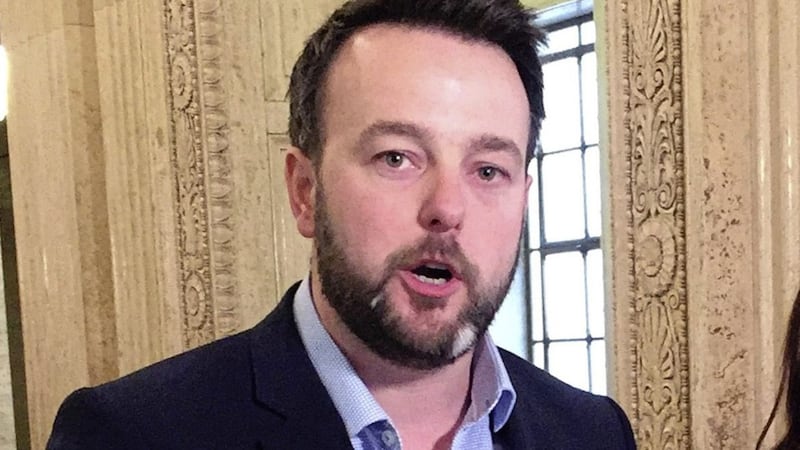 Colum Eastwood said the DUP did not speak for Northern Ireland. Picture by David Young/PA Wire 