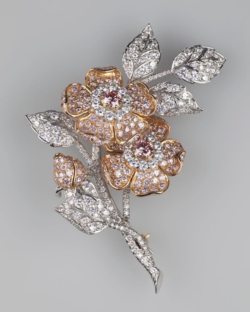 The Rose of England Brooch