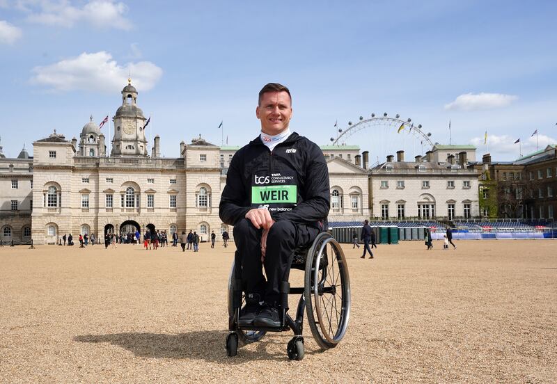 David Weir will be racing his 25th consecutive London Marathon on Sunday and has won eight times