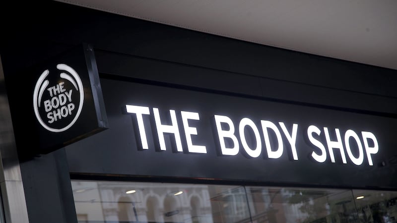 A branch of The Body Shop on Oxford Street, central London