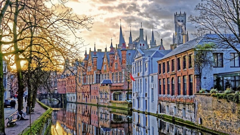 Bruges in Belgium. The country was without an elected government between June 2010 to December 2011 