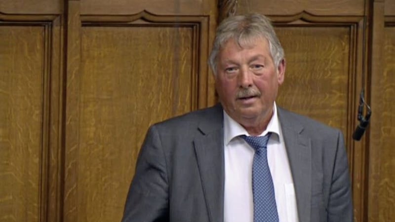 Sammy Wilson was speaking in the House of Commons on Tuesday 