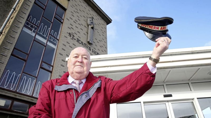 John Dalzell who is retiring from his annual Christmas sit-out charity appeal for the Southern Area Hospice in Newry after 25 years Picture: Mal McCann 