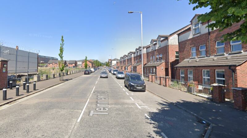 Police said the child suffered head injuries in the collision at Tennant Street