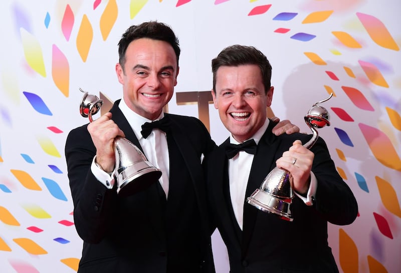 Anthony McPartlin and Declan Donnelly at the NTAs 