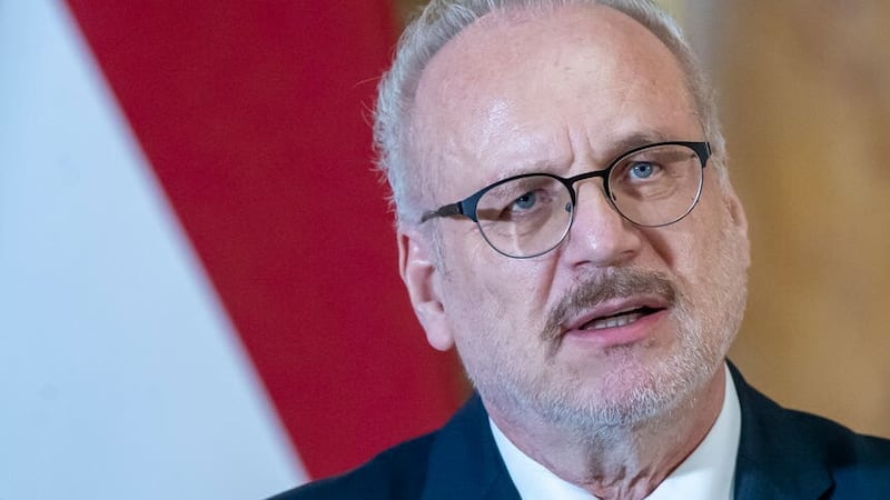 Egils Levits, Latvia’s head of state since 2019, did not seek re-election (Mindaugas Kulbis/AP/PA)