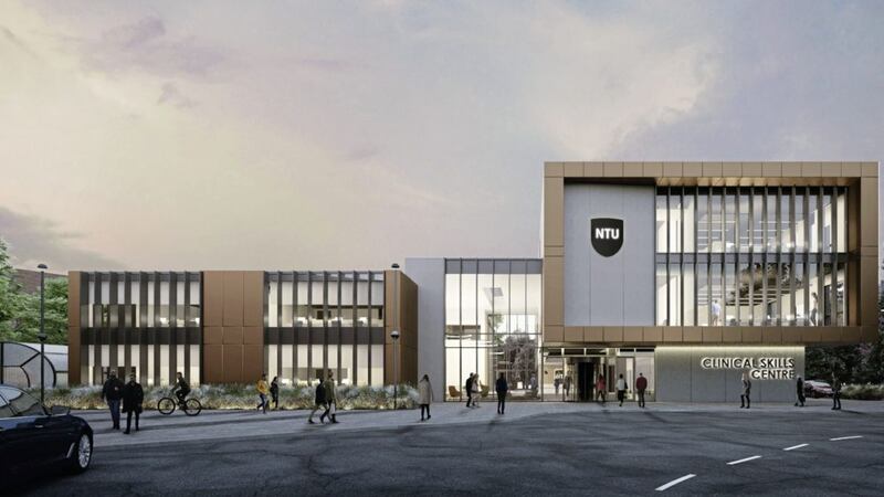 How the new mock hospital in Nottingham will look when it opens in January 2022 