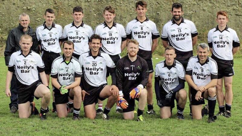 The Arranmore side of 2017 that took part in the tournament. Brian Kevin is back row, second from left 