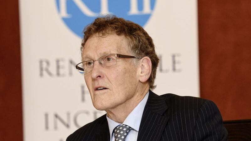 RHI inquiry chair Sir Patrick Coghlin. Oral hearings are set to conclude this week