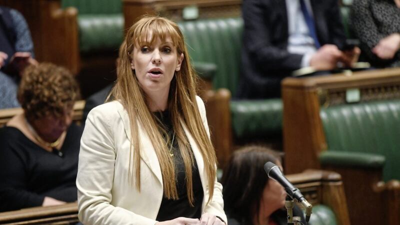 Misogyny has been blamed for the story suggesting that Labour&#39;s deputy leader Angela Rayner was distracting Boris Johnson with her legs. Picture by UK Parliament/Jessica Taylor. 