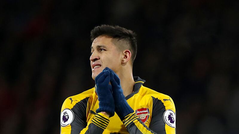 Alexis Sanchez was furious following Arsenal's draw with Bournemouth on Tuesday night<br />Picture by PA&nbsp;