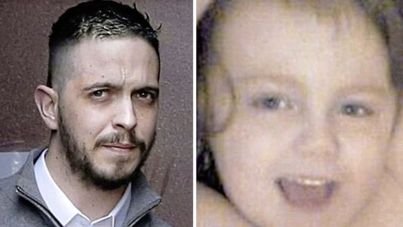 Liam Whoriskey (25), is accused of the manslaughter of three-year-old Kayden McGuinness 