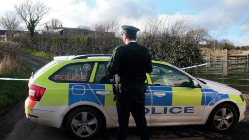 The attack happened at the family home on the outskirts of Larne