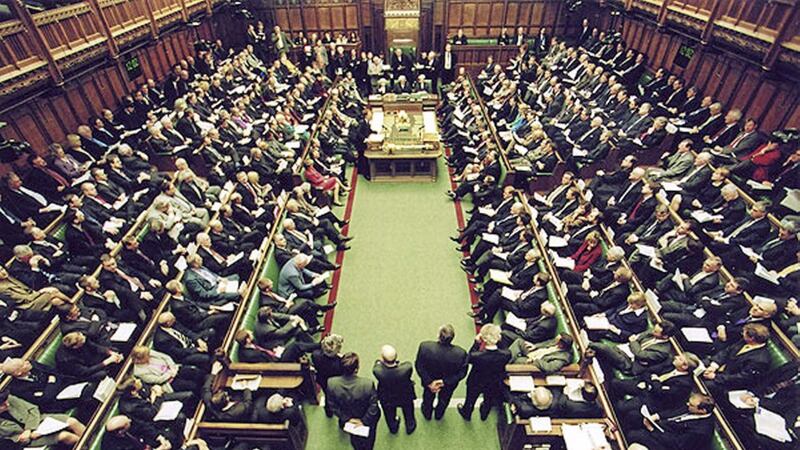 A packed House of Commons 