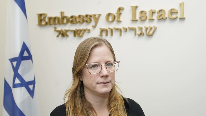 Israel’s Ambassador to Ireland Dana Erlich at the Israeli Embassy in Dublin. Picture date: Tuesday November 7, 2023.
