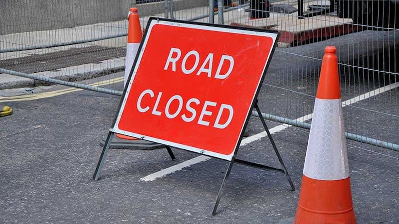 Roads are closed across the north after storms