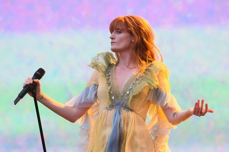 Florence Welch of Florence And The Machine