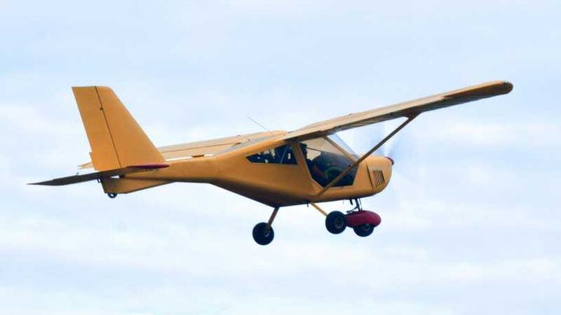 A microlight has gone missing between City of Derry Airport and Scotland