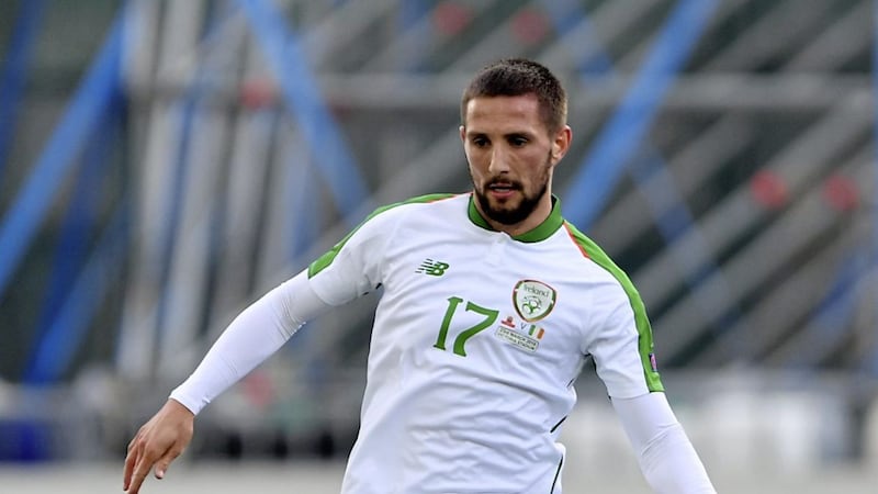 Republic of Ireland&#39;s Conor Hourihane will slot in at left back against Bulgaria tonight 