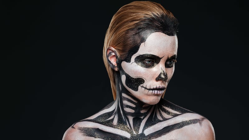 An incredibly spooky make-up look could lead to a shocking skin day (Alamy/PA)