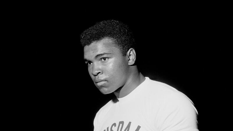 Muhammad Ali beat Tunney Hunsaker in Louisville in October 1960&nbsp;