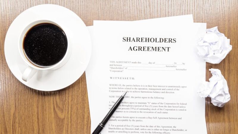 When forming a company, it is always wise to have a shareholders agreement prepared 