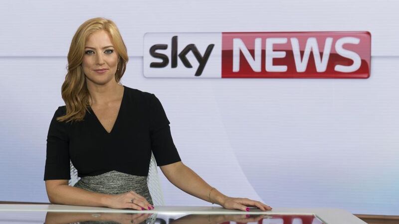Sarah-Jane Mee who will take over the reins from Eamonn Holmes as the new anchor for Sky News&#39; flagship breakfast programme Sunrise, Picture by Sky, Press Association 