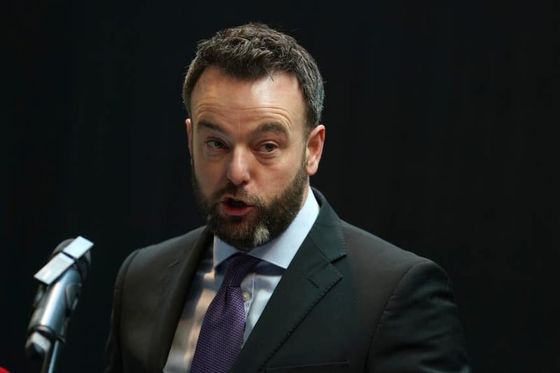 SDLP leader Colum Eastwood. Picture by Brian Lawless/PA 