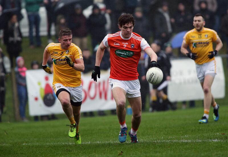 Jarlath &Oacute;g Burns makes his championship debut for Armagh at midfield.