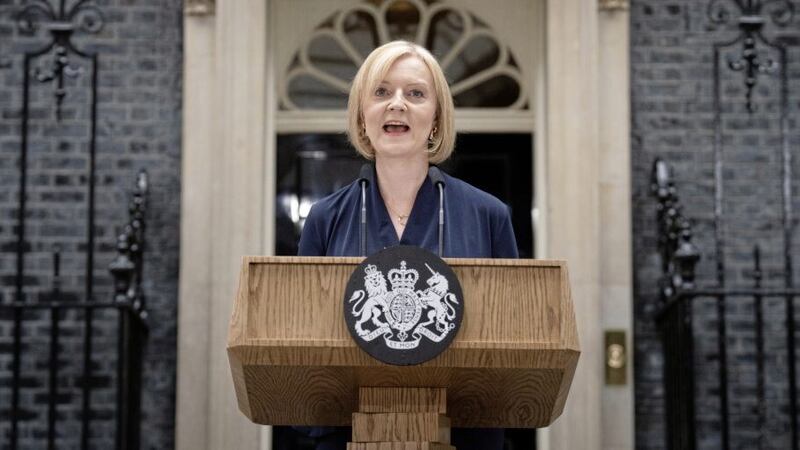 New British prime minister Liz Truss 