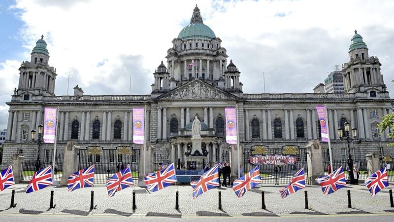 Loyalists are planning to hold a protest at Belfast City Hall this weekend 