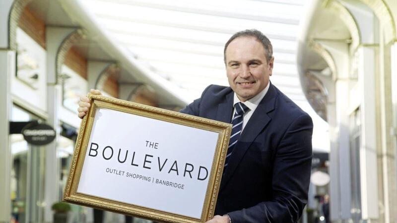 Chris Nelmes, centre manager at The Outlet in Banbridge, which is set to be rebranded next month as The Boulevard 