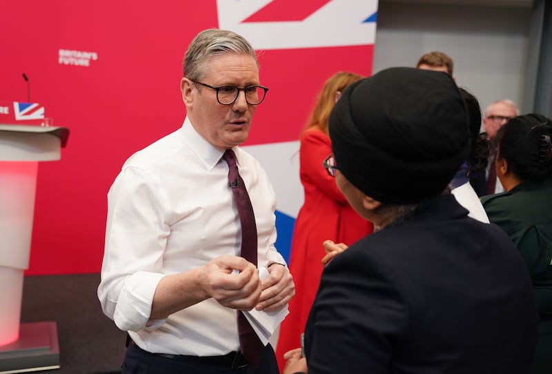 Sir Keir Starmer has said Labour is committed to progressing its new deal for workers in full if it wins the general election
