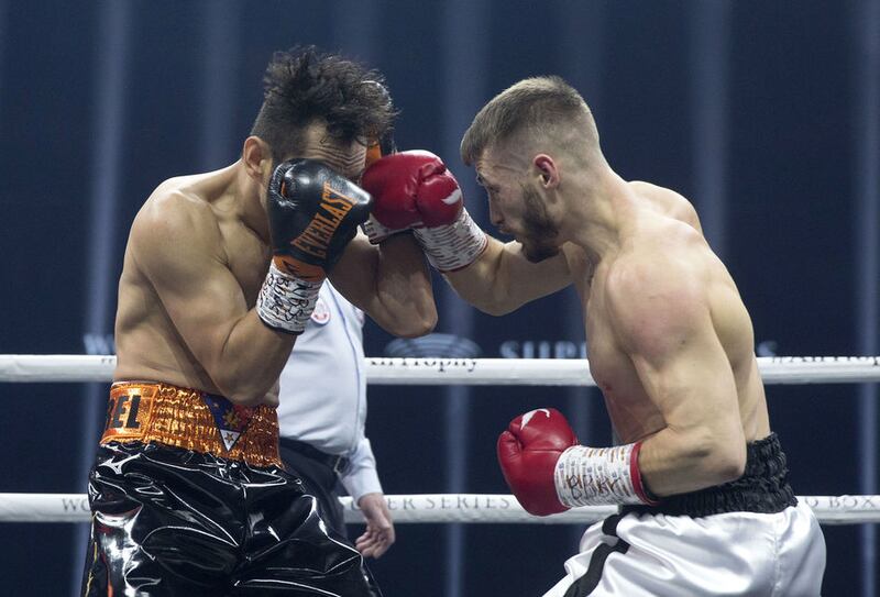 Ryan Burnett looked to be settling into the fight well before it was called off at the end of the fourth round