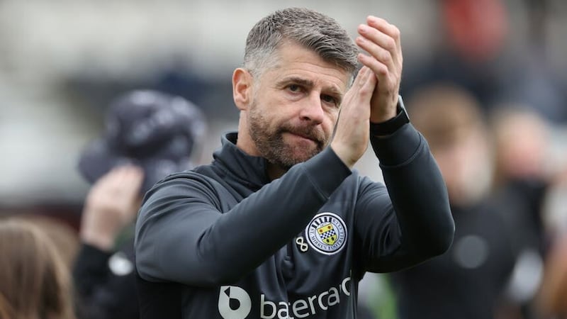 St Mirren manager Stephen Robinson will have to rebuild his squad (Steve Welsh/PA)