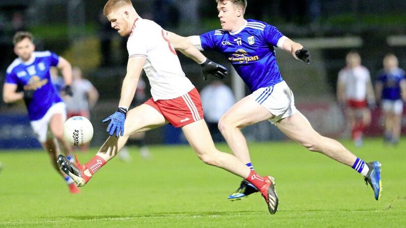 Cathal McShane (above) could form a formidable partnership with Mattie Donnelly over the course of the Championship <br />Picture by Philip Walsh