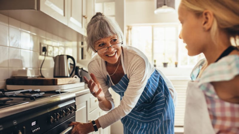 <b>COOKING WITH GRANNY:</b> New research has shown that when parents or grandparents let their children get involved in making family meals, the quality of the food tends to be higher