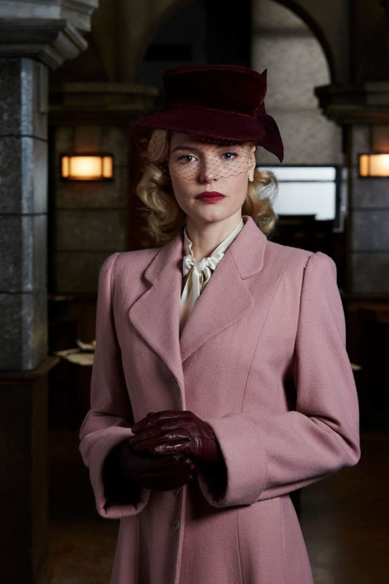 Kate Bosworth as Barbara Barga in the BBC1 drama SS-GB (Laurie Sparham/BBC/PA)