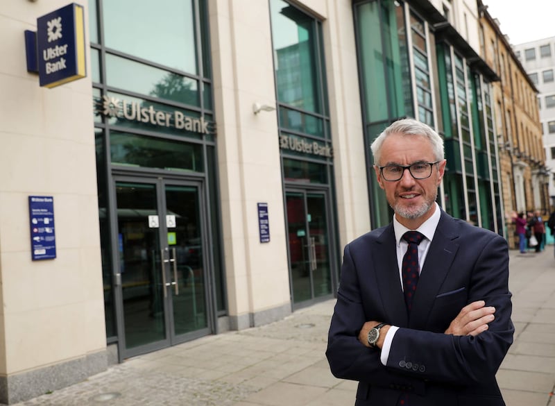 &nbsp;<span style="font-family: Calibri, sans-serif; ">Ulster Bank&rsquo;s head of personal banking, Terry Robb.</span>
