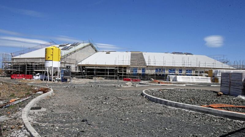 The completion of Corran Integrated Primary School in Larne has been delayed. Picture by Mal McCann. 
