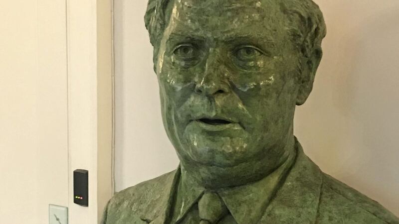 A bust of former SDLP leader, John Hume will be unveiled in the garden of the Irish ambassador&#39;s official residence in Washington.  