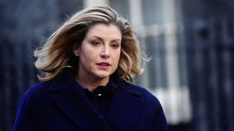 Women and equalities minister Penny Mordaunt in Downing Street. Picture by Victoria Jones, Press Association 