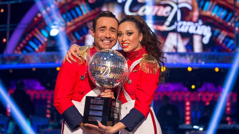 The dancing star also said he got a cold right after his Strictly win.
