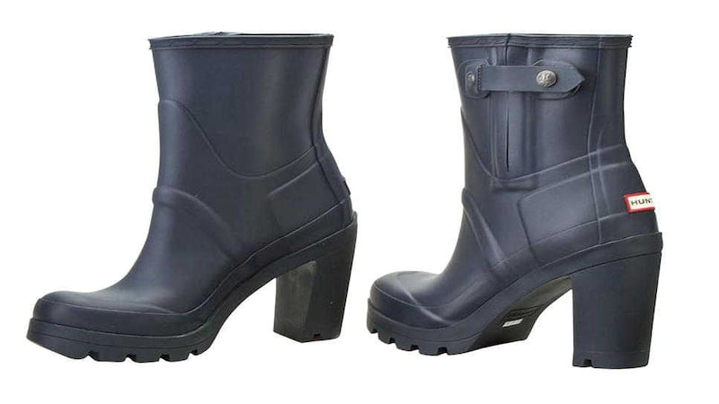 These Hunter boots are down from &pound;135 to &pound;60 at Tesco Direct 