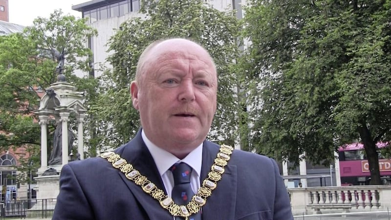 Belfast lord mayor Frank McCoubrey. Picture by David Young, Press Association